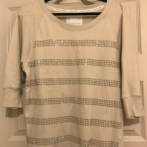 Victoria’s Secret embellished sweatshirt, size M.